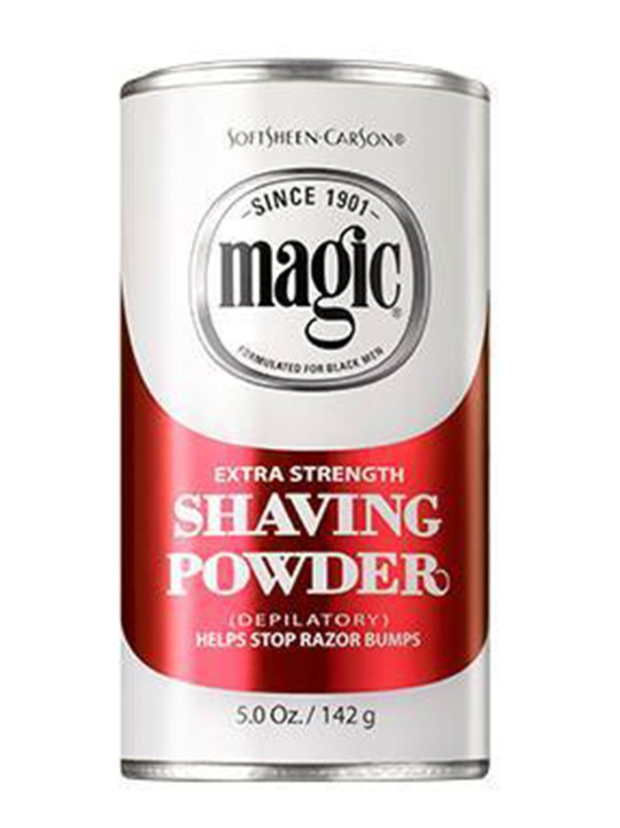 3953 - Magic Shaving Powder, Red - 5 oz. - Box:  - Loc: K12