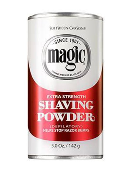 3953 - Magic Shaving Powder, Red - 5 oz. - Box:  - Loc: K12