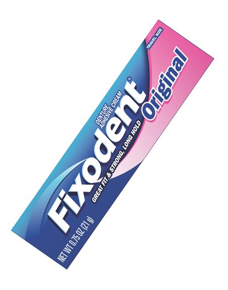 3977 - Fixodent Cream Original - 0.75oz - Box:  - Loc: K1