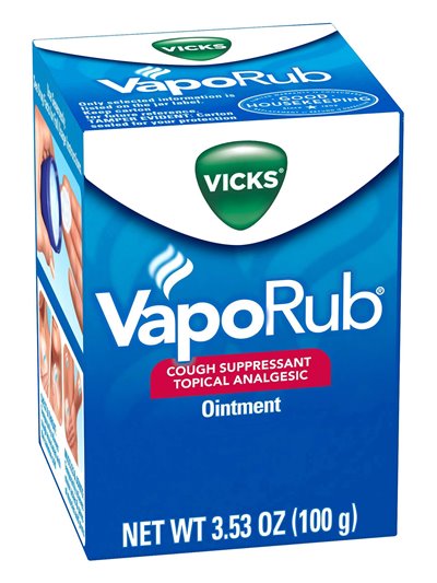 4289 - Vicks VapoRub Ointment - 3.53 oz. (100g). (Case of 36) - Box:  - Loc: J0