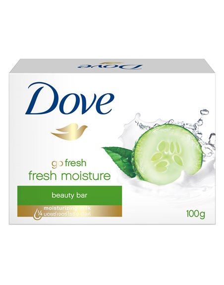 4318 - Dove Soap Bar, Fresh Touch - 90g - Box:  - Loc: K6