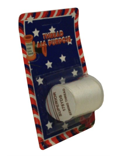 4416 - Thread White (Hilo Blanco) - 12ct - Box:  - Loc: J3