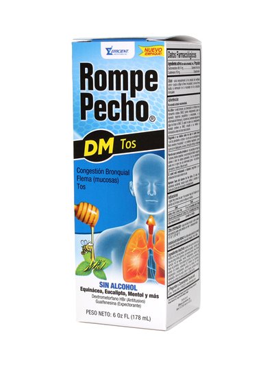4634 - Rompe Pecho DM - 6 fl. oz. (Case of 24) - Box:  - Loc: L4