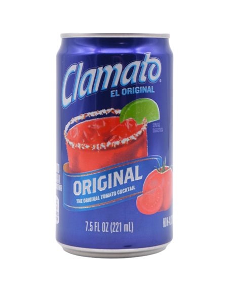 29028 - Clamato Tomato Cocktail, Original - 7.5 fl. oz. (24 Pack) - Box:  - Loc: E4