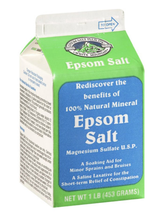 4739 - Epsom Salt - 1 lb. (Case of 12) - Box:  - Loc: I4