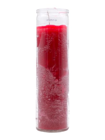 29048 - Ilumex Candle 7 Days Red- (Case of 12) - Box:  - Loc: A9