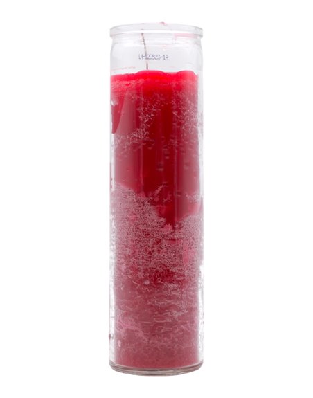 29048 - Ilumex Candle 7 Days Red- (Case of 12) - Box:  - Loc: A9