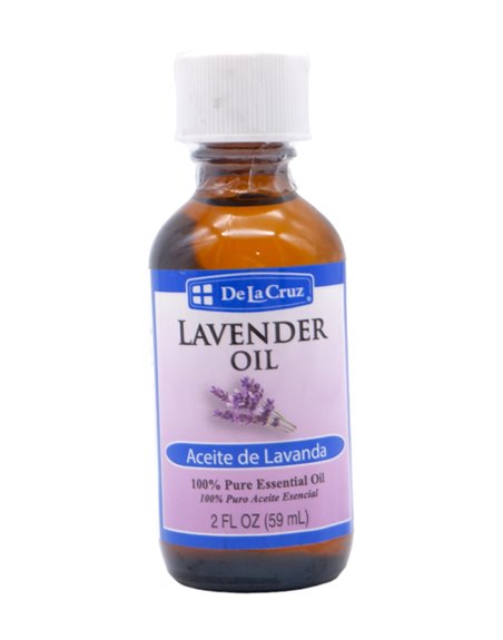 29084 - De La Cruz Lavender Oil - 2 fl. oz. - Box:  - Loc: O2