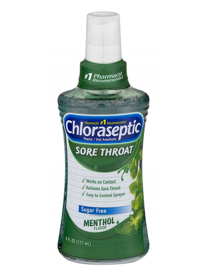 5073 - Chloraseptic Spray, Menthol ( Green ) - 6 fl. oz. - Box:  - Loc: K4