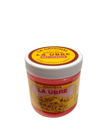 5141 - La Genuina Manteca La Ubre ( Red ) - 3 oz. (Case of 12) - Box:  - Loc: J0