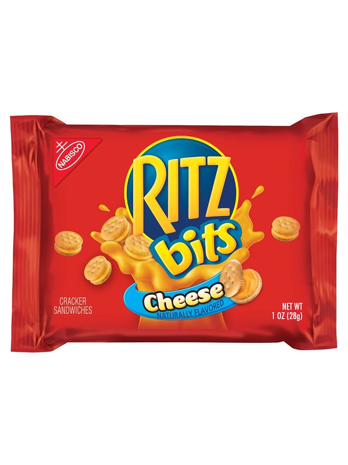 8572 - Ritz Bits Cheese - 1 oz. (12 Packs) - Box:  - Loc: N8