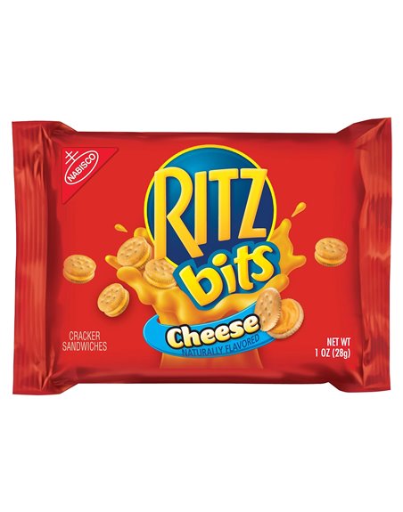 8572 - Ritz Bits Cheese - 1 oz. (12 Packs) - Box:  - Loc: N8