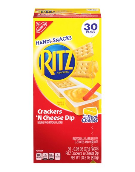 5415 - Ritz Handi-Snacks - 30 Pack - Box:  - Loc: N5