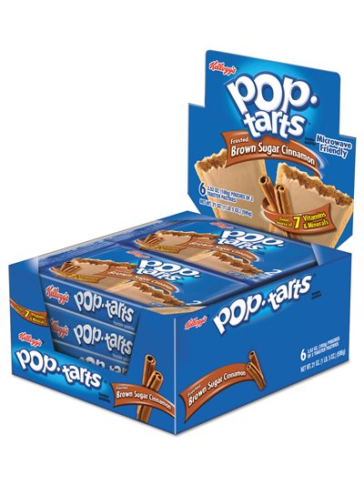 5933 - Pop Tarts Brown Sugar Cinnamon - 6ct - Box:  - Loc: M1