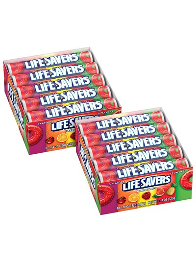 6896 - LifeSavers Hard Candy 5 Flavors - 20ct - Box:  - Loc: N1