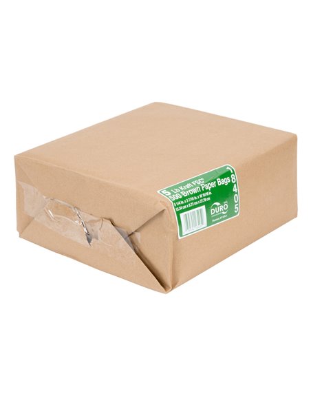 6906 - Paper Bags 5 - 500ct - Box:  - Loc: N7