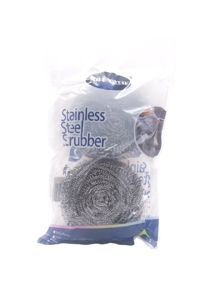 27562 - Stainless Steel Scourer - 12ct (2 Pack) - Box:  - Loc: J8