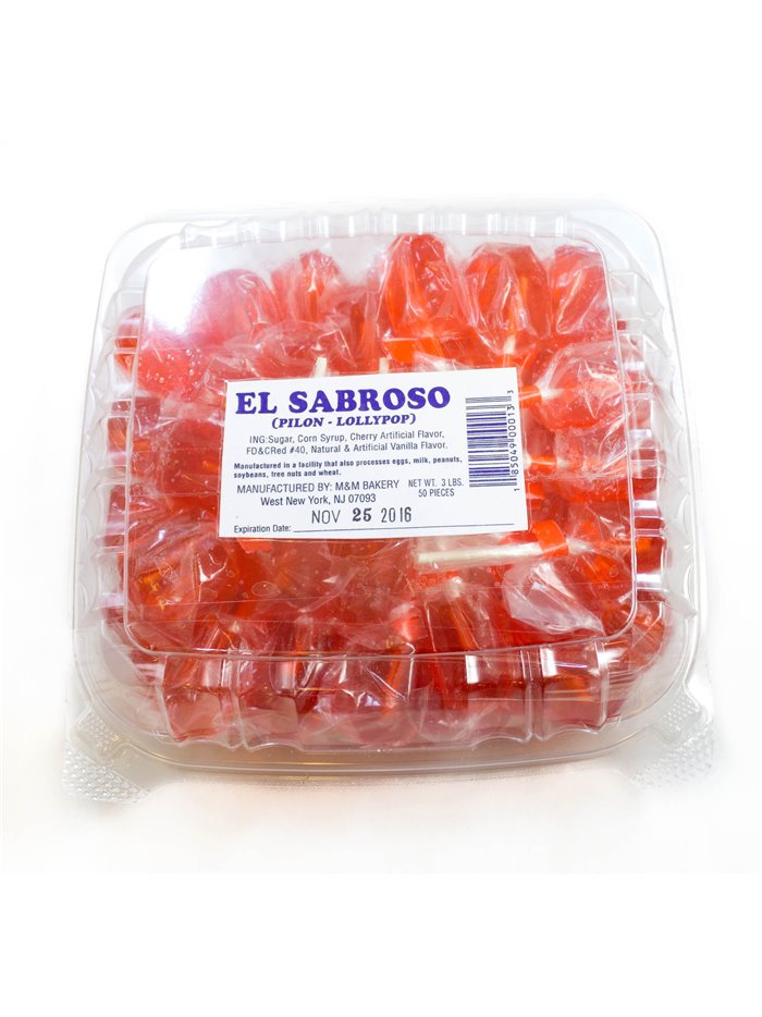 6995 - Caramelo Pilon - Lollypop - 50ct - Box:  - Loc: Q1
