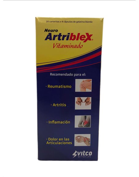 27579 - Artriblex Vitaminado Tabletas- 20 Pack/4ct - Box:  - Loc: K6