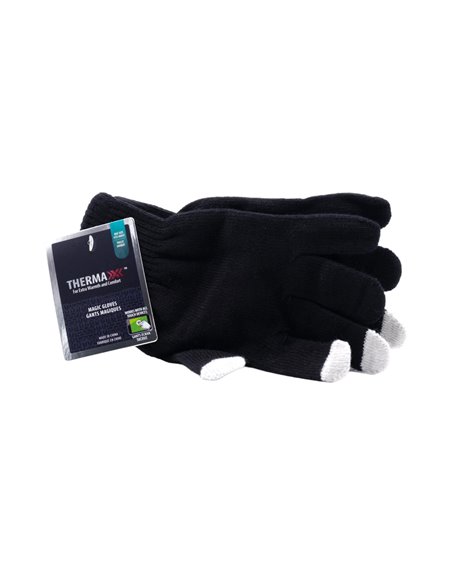 27674 - Winter Black Gloves Magic Tehrmaxx.  - 12ct. - Box:  - Loc: Q2