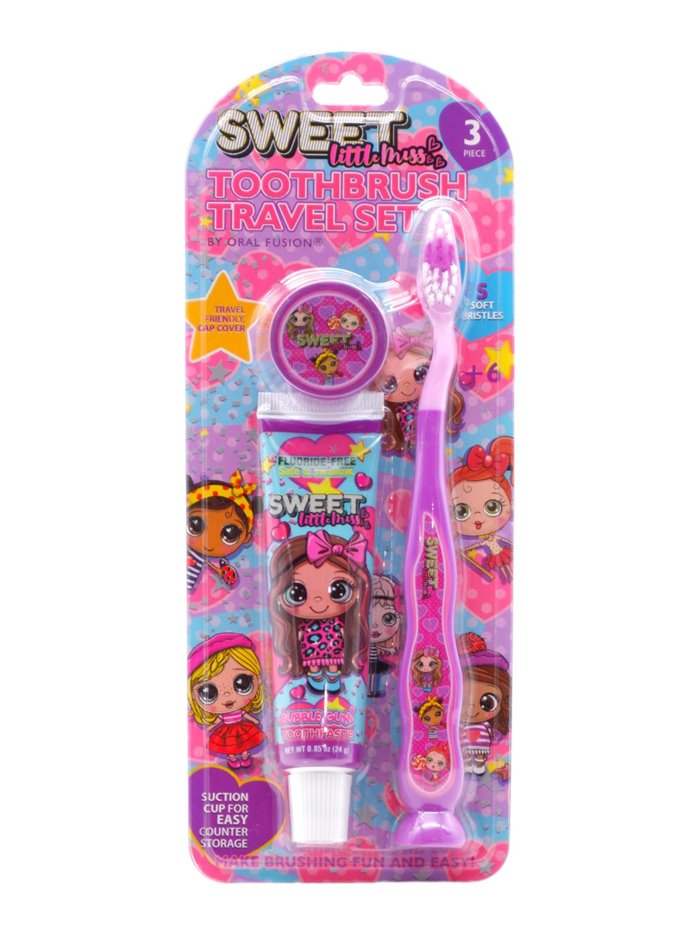 27678 - Oral Fusion Sweet Little Miss Travel Set - 3 Pack (68035) - Box:  - Loc: K9