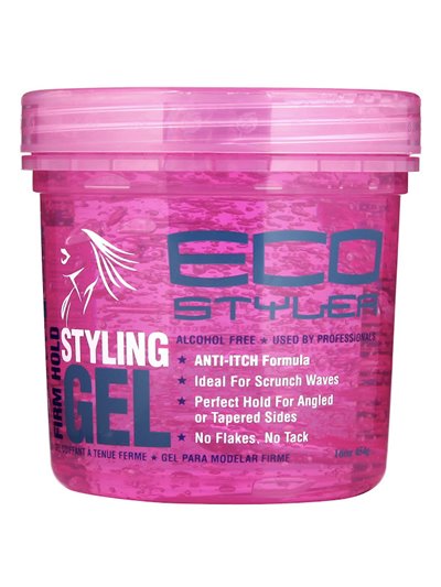 7187 - Eco Styling Gel Pink - 16 oz. - Box:  - Loc: K10