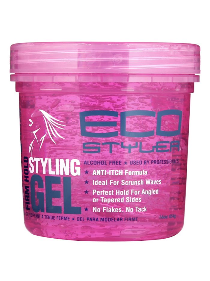 7187 - Eco Styling Gel Pink - 16 oz. - Box:  - Loc: K10