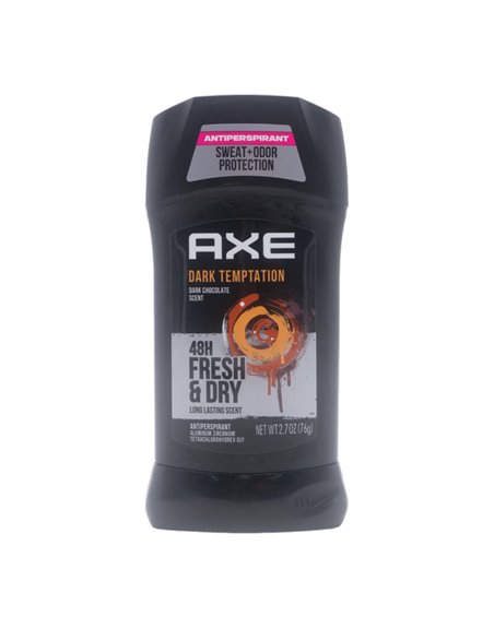 27724 - Axe Stick Dark Temptation For Men  - 2.7 oz. - Box:  - Loc: K8