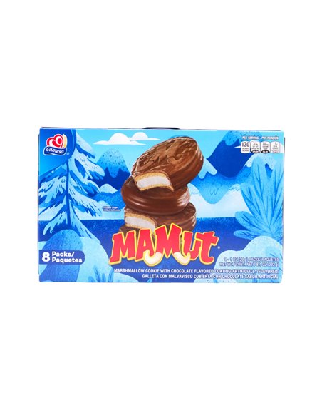 27730 - Gamesa Mamut Cookies - 8/8.1oz. (Case of 12) - Box:  - Loc: N7
