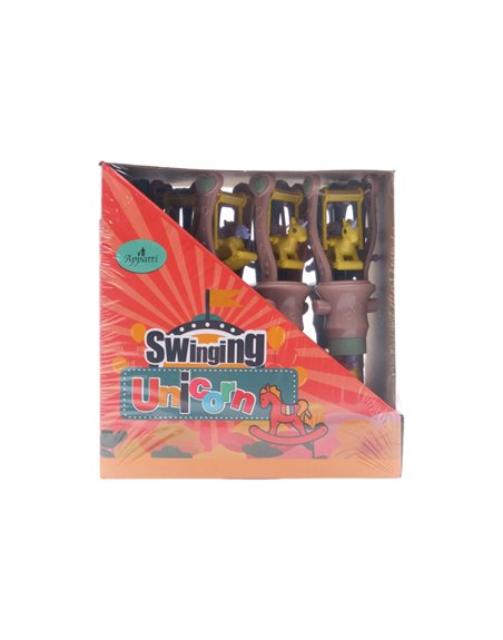 27747 - Appatti Swinging Happy Unicorn   (3+) - 12 Count - Box:  - Loc: L7