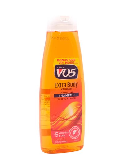 29393 - Alberto VO5 Shampoo, Extra Body Squeeze - 15 fl. oz. - Box:  - Loc: K9