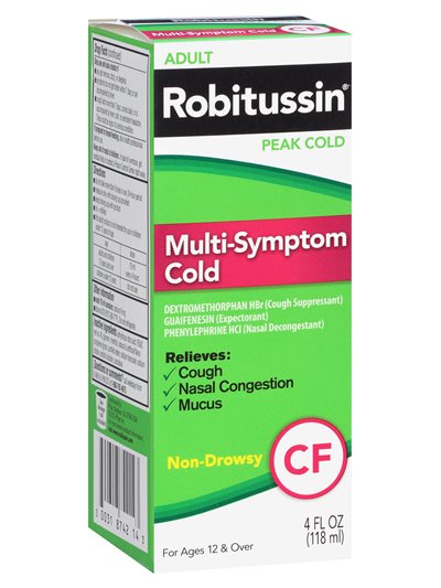 7218 - Robitussin Adult CF - 4 fl. oz. - Box:  - Loc: 31P