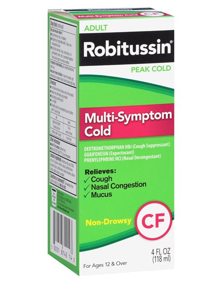 7218 - Robitussin Adult CF - 4 fl. oz. - Box:  - Loc: 31P