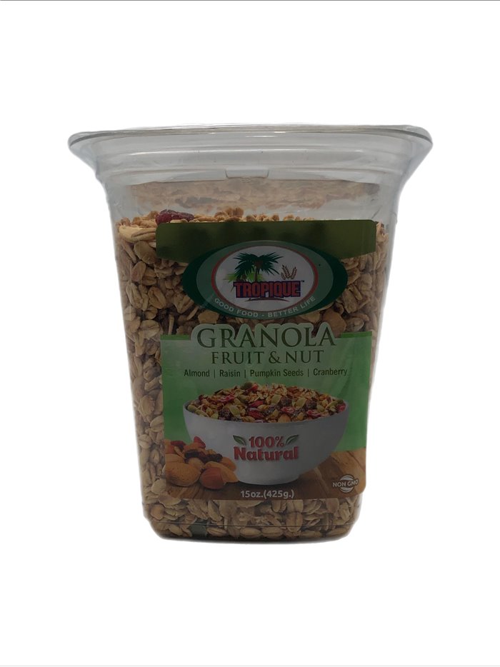 27769 - Tropique Granola Fruit & Nut, 100% Natural - 15 Fl. Oz. - Box:  - Loc: C.J.1