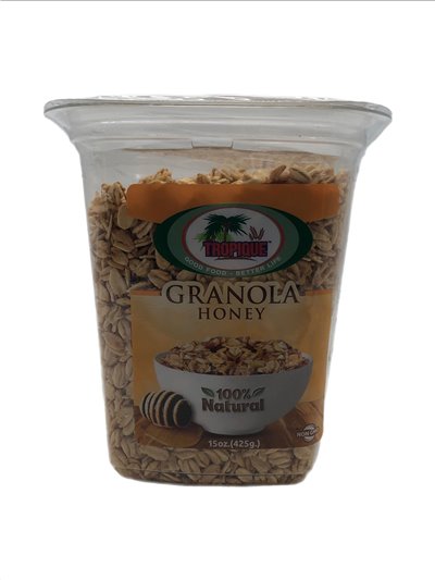27770 - Tropique Granola Honey, 100% Natural - 15 Fl. Oz. - Box:  - Loc: C.J.1