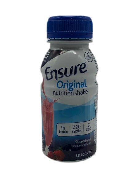 27788 - Ensure Strawberry, 8 fl. oz. - (16 Pack) - Box:  - Loc: F0