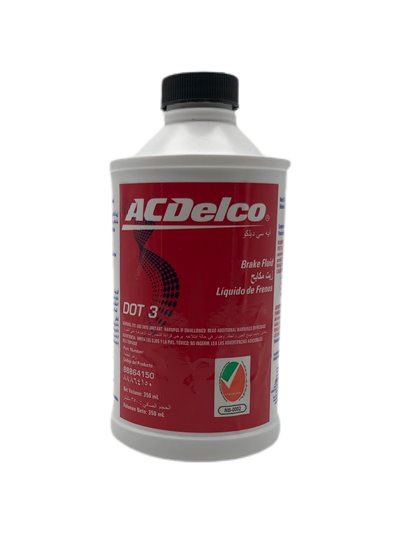 27790 - ACDelco Dot3 Brake Fluid - 12 fl. oz. - Box:  - Loc: A5