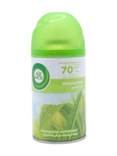 29435 - Air Wick Freshmatic Refill Can, Morning Dew - 250ml. (Case of 6) - Box:  - Loc: I6