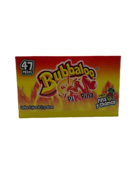 27806 - Bubbaloo PikPina - 47ct/239.7g - Box:  - Loc: M8