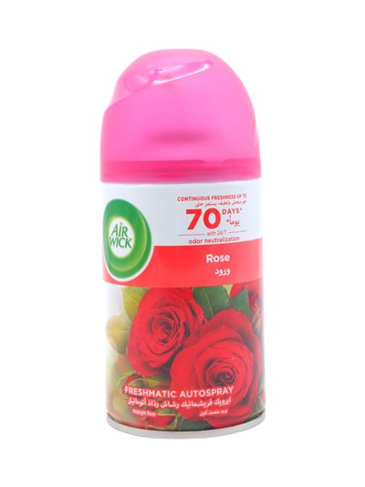 29436 - Air Wick Freshmatic Refill Can, Rose - 250ml. (Case of 6) - Box:  - Loc: I6
