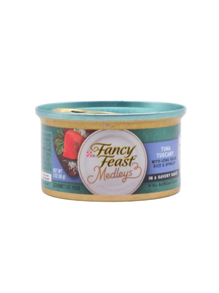 27846 - Purina Fancy Feast Tuna Tuscany - 3 oz. (24 Cans) - Box:  - Loc: A9