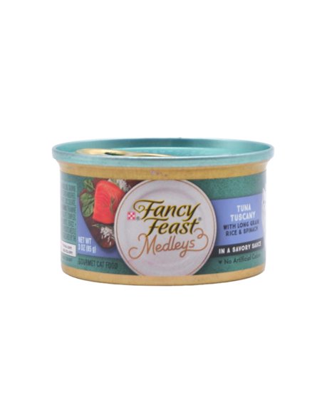 27846 - Purina Fancy Feast Tuna Tuscany - 3 oz. (24 Cans) - Box:  - Loc: A9