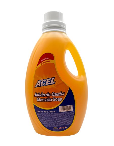 29472 - Acel Marseille (Cuaba Liquid Soap) - 100 fl.oz. (Case of 6) - Box:  - Loc: B1