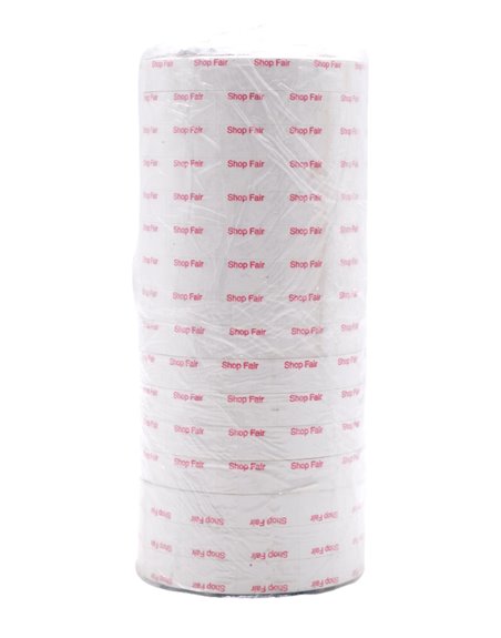 27865 - Monarch Pricing Labels, White Shop Fair - Box:  - Loc: P0