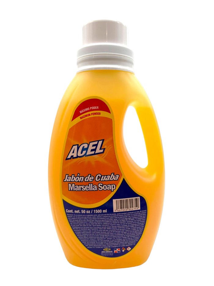 29473 - Acel Marseille (Cuaba Liquid Soap) - 50 fl.oz. (Case of 10) - Box:  - Loc: B2