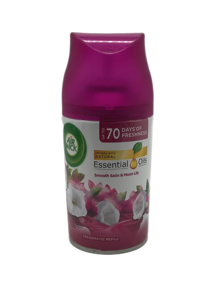 27872 - Air Wick Refill Ultra Machine Can, Satin & Moonlily - 250ml (Case of 4) - Box:  - Loc: I6