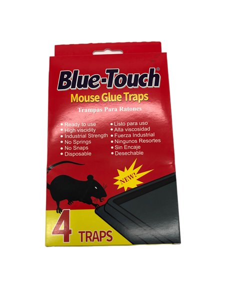 27883 - Red-Touch Mouse Glue Traps - 4 Pack (Box) 32214 - Box:  - Loc: I13