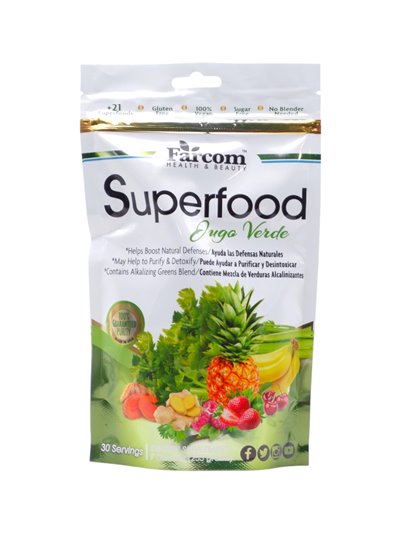 29483 - SuperFood Jugo Verde 9 oz - Box:  - Loc: 