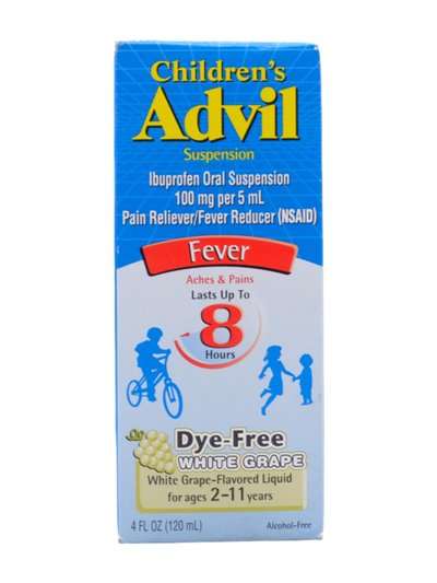 29484 - Advil Children's White Grape - 4 fl. oz. - Box:  - Loc: 32P
