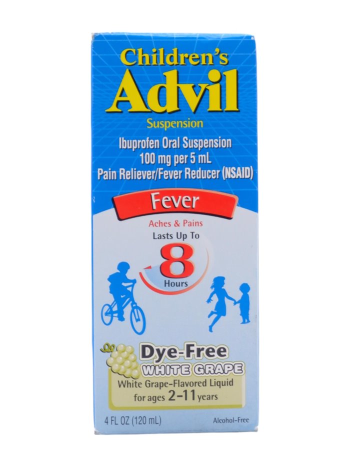 29484 - Advil Children's White Grape - 4 fl. oz. - Box:  - Loc: 32P
